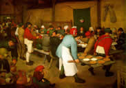 Bruegel the Elder, Peasant Wedding